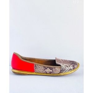 Dolce Vita Snakeskin Flats
